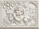 Lord Krishna Image 3d Printed Relief Model