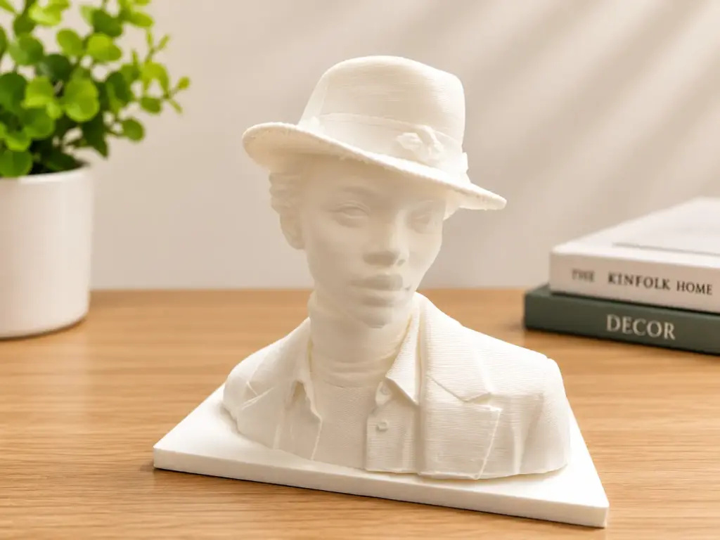 3D Printed Michael Jackson Bust Sculpture Painting Kit