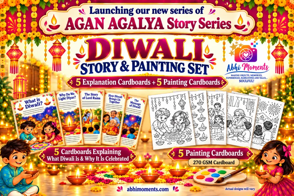 AGAN AGALYA DIWALI Festival Activity 10 PAGES ART WORK for KIDS 